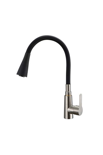 AQUADROP Elegant and Modern Design Stainless Steel Kitchen Mixer
