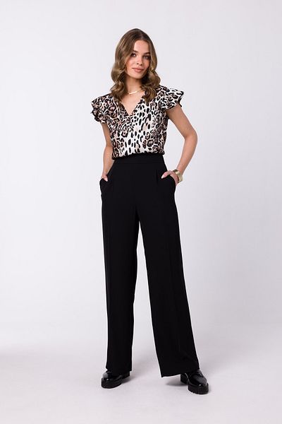Stylove Pantaloni cu picioare largi