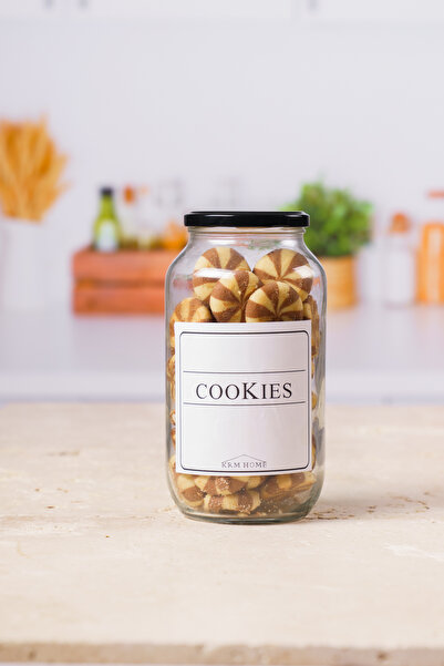 KRM HOME Kurabiye Kavanozu 1,5 Litre