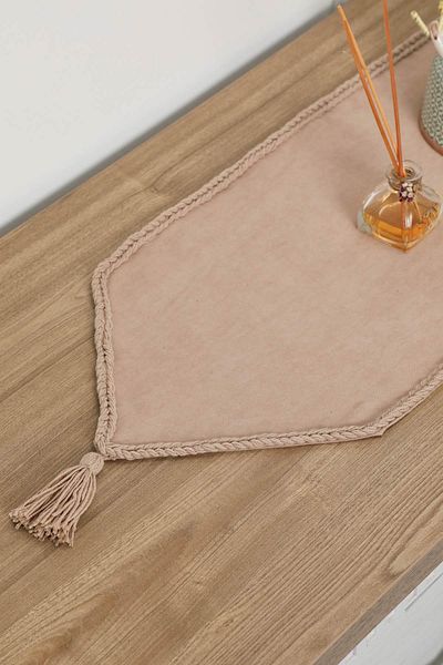 Aisha's Design R-31O موديل 120X40 عداء مزين بشراشيب
