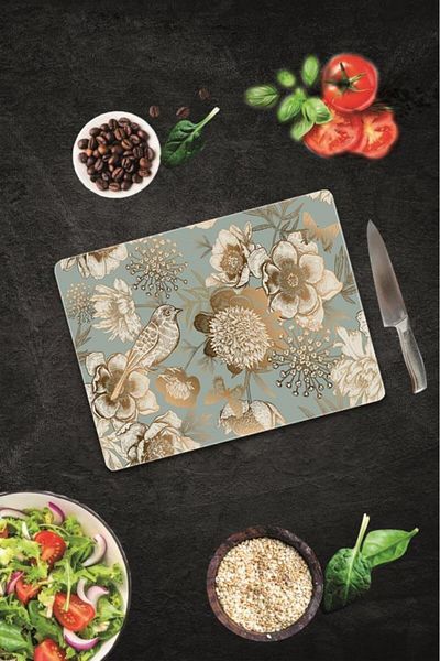 Saban Glass Cutting Board Model 14 - 30X40 cm