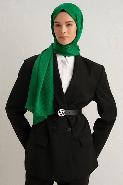 Armine Janjan Jacquard Trend Shawl - 4 21183 21149 Μοντέλο