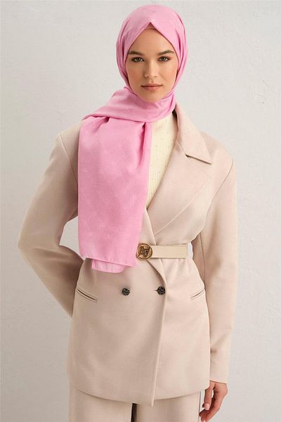 Armine Trend Monogram Shawl - 1 23003 3199 Μοντέλο