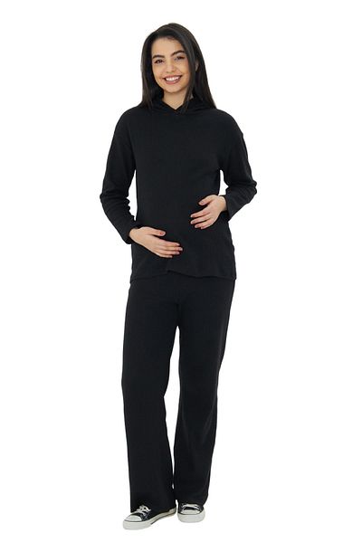 Luvmabelly - Myra9610 - Knitted Maternity Bottom Top Set