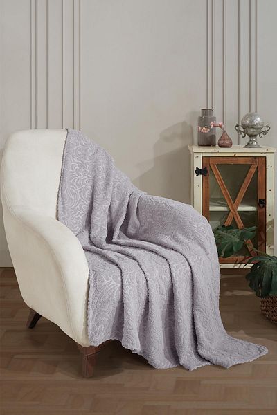 BİRHOME Karina Jacquard Soft Tv Blanket 120X170 cm
