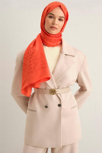 Armine Monogram Shawl Trend Pearl - Μοντέλο 1 14 14