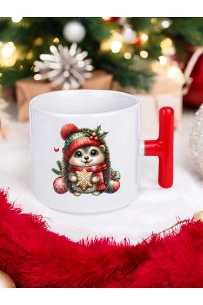 Tasarım كوب عيد الميلاد كوب سيراميك عيد الميلاد تحت عنوان كوب هدية كوب