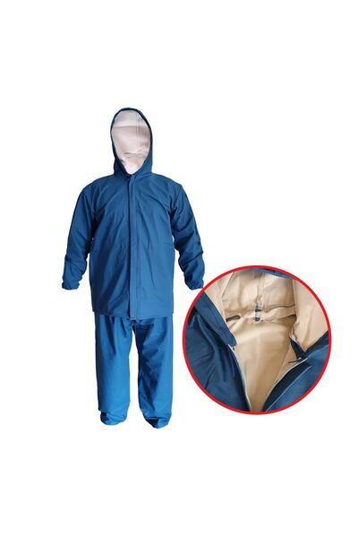 SeraTrend BALIKÇI TAKIM ESNEK YAĞMURLUK DİKİŞSİZ FERMUARLI SU GEÇİRMEZ DİKİŞS...