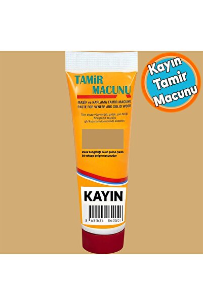 NZB Tamir Macunu Ahşap Parke Mobilya Dolgu Çatlak Çizik Giderici 200 Gr Kulla...