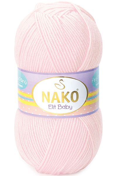 NAKO Elit Baby 2892 Model Soft Pink Non-Pilling Baby Wool