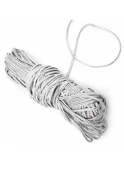 P Parla 5 mm Silver Cord String