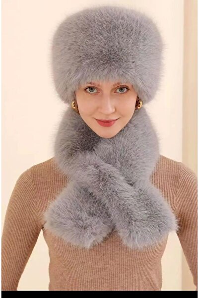 Wearflawless Set de inimă și eșarfă de iarnă rusă, slavă, caucaziană și confortabilă