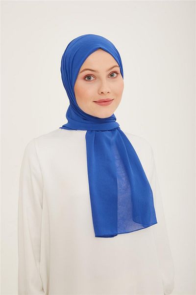 Armine Trend Wrinkled Chiffon Shawl - 41X28