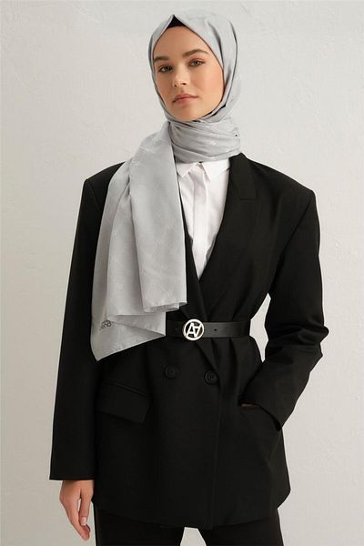 Armine Trend Monogram Shawl - 1 23003 23018 Model
