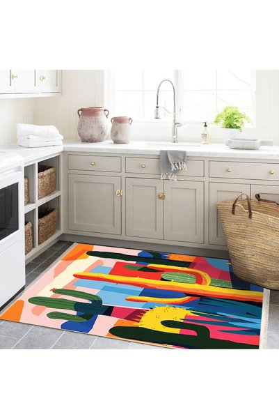 Rugs Modern Halı Colecția Efe: covor decorativ modern cu bază țesută, cu mode...