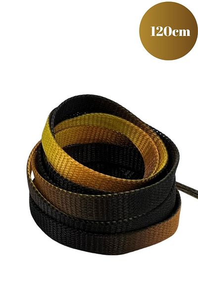 Mag Shoes Care Caramel Crossover Black Ironed Sneakers - 120cm, 1 Pair, 2 Pieces