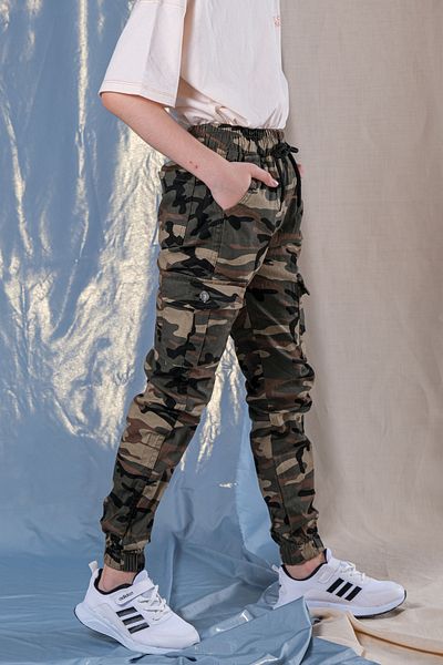 Zaziko Kids Boy's Camouflage Cargo Pants - Pnt.0015-Z