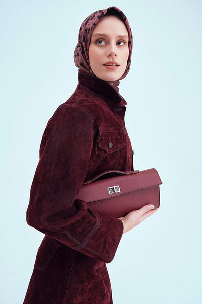 Armine Claret Red Bag - 24Kd7394-8 Model