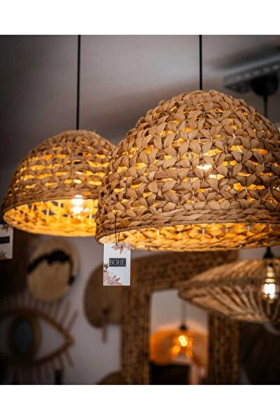 Bohe Collection Alya su sumbulu avize aydinlatma 55x40cm