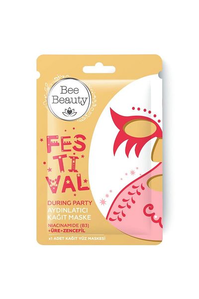 GRATİS Bee Beauty during Party Paper Mask