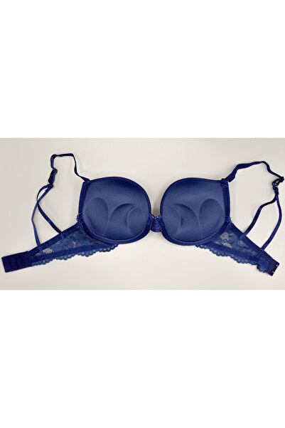 MYS GRUP TEKSTİL Жіночий бюстгальтер з підкладкою, підтримкою спини, мереживною банею та кісточками (LİZA) / 2380