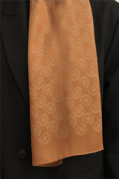 Armine Trend Lyon Shawl - 2 - Brown 247322