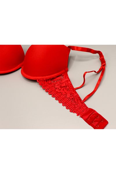 MYS GRUP TEKSTİL Women's Padded Back Lace Underwire Recovery Bra (Liza) / 2380