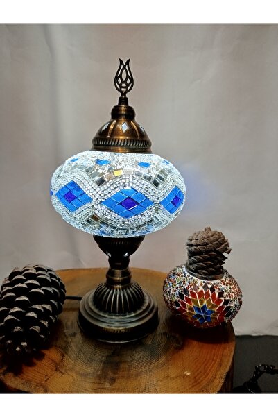 CYL Authentic Mosaic Lampshade Table Lamp with Bulb Gift