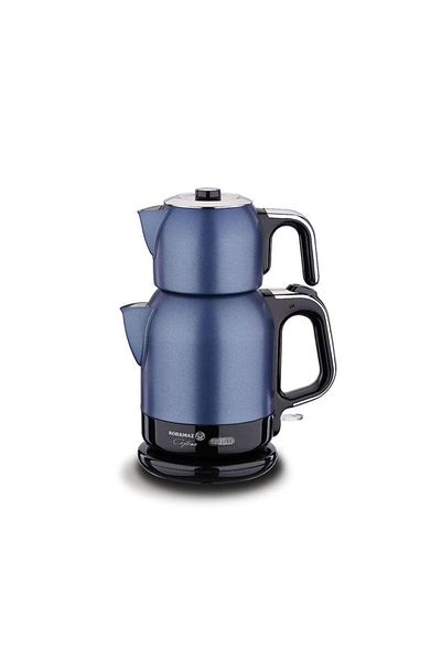 KORKMAZ A331-07 Çaytema Electric Teapot Azura/Chrome