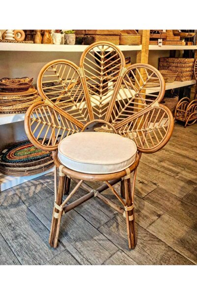 Bohe Collection Daisy rattan sandalye dekor