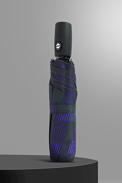 Nilu Moda 8 TELLİ FULL OTOMATİK ÇİZGİLİ ŞEMSİYE