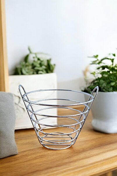 Binbirdemet Metal Meyve Sepeti 27 cm