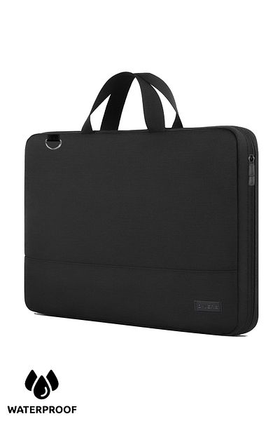 D'VERS 14-15,6-16,1-16,9 ιντσών Organizer Μαύρη Unisex Χέρι, Ώμος, Υπολογιστής, Σημειωματάριο, Τσάντα Laptop