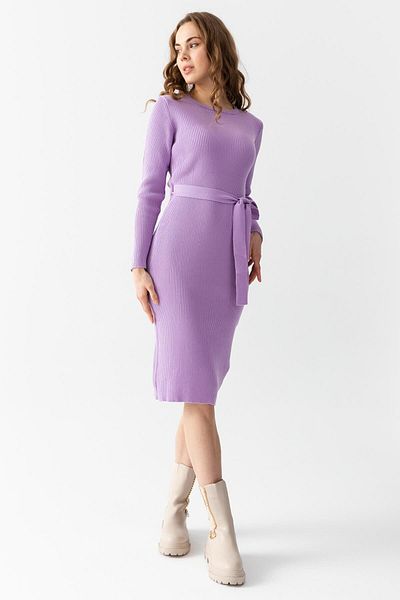 Irmak Kerekli Rochie de damă, liliac, cu decolteu, cu nervuri, 4080