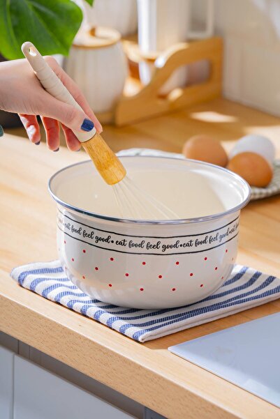 ACAR Feel Good Emaye Karıştırma Kabı - 18 cm