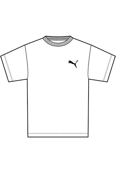 Puma Μπλούζα ESS Small Logo Tee, Λευκή, Ανδρική
