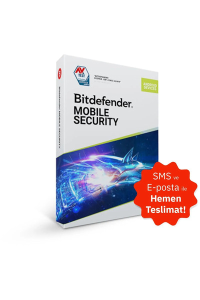 BITDEFENDER Mobile Security For Android 1 Kullanıcı 1 Yıl - Türkçe Son Sürüm Antivirüs Yazılımı