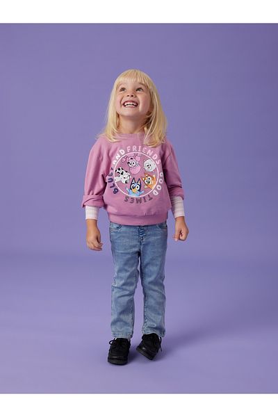 name ıt Nmfnira Bluey Nreg - High Waist Sweatshirt