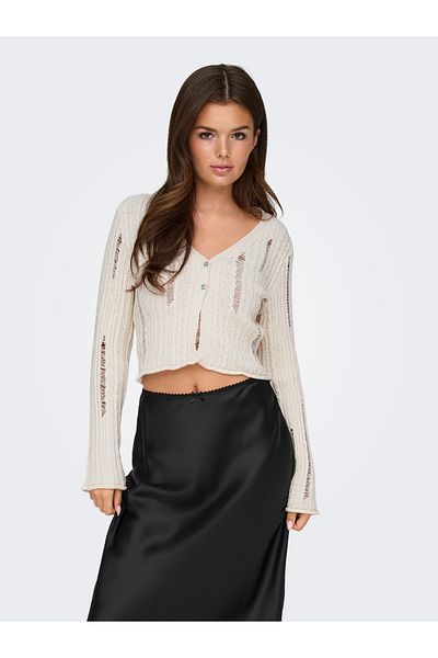 ONLY Onlsi Ls Button Cardigan - Short Sleeve