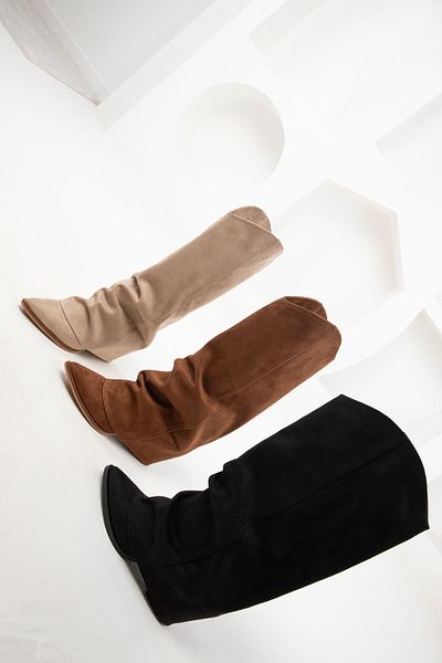 SOHO Tan semišové dámské boty – model 20125