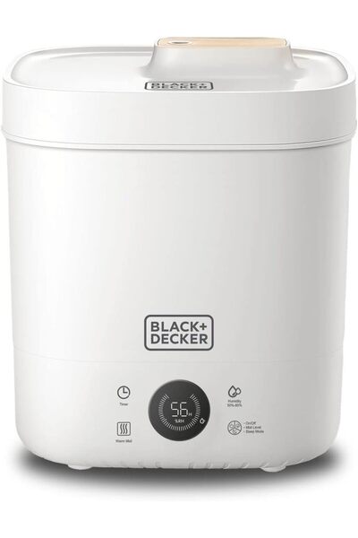 Black&Decker مرطب هواء رقمي بالموجات فوق الصوتية من بلاك آند ديكر سعة 4 لتر -...