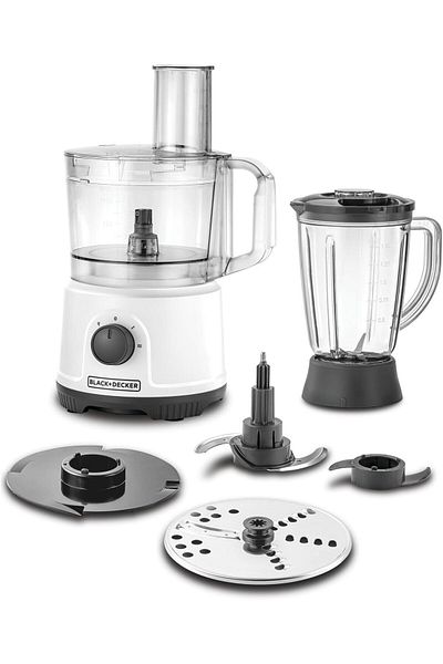 Black&Decker معالج طعام بلاك اند ديكر، 800 واط، 24 وظيفة مع وعاء 2 لتر