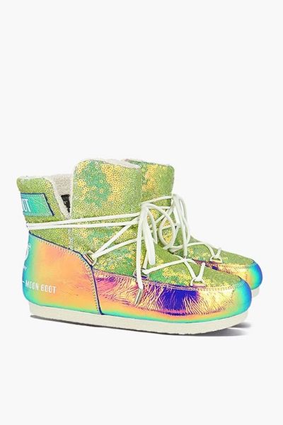 MOON BOOT 24201600 - Mb Far Side - 50 ° High Design Leather.Holo