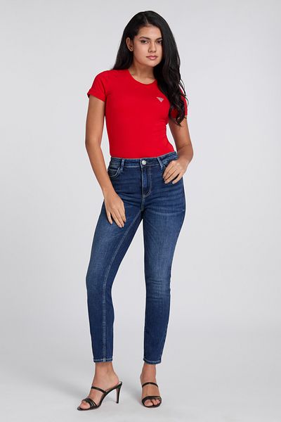 Guess 1981 Model Skinny Eco Recy Co Etosha Ss Indigo