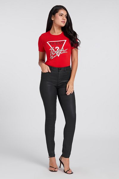Guess 1981 Model Skinny - Eco Pixie Ss Black