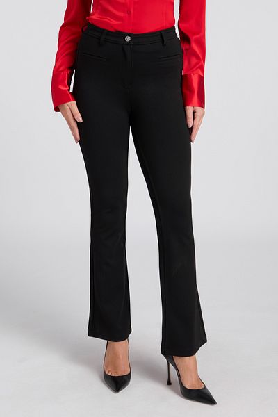 Guess LENA SEXY FLARE PANT - NEW RECYCLED MERCY PONTE 380