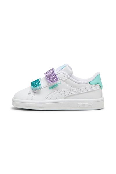 Puma Smash 3.0 L - رقبة على شكل حرف V مع شريحة فيلكرو لامعة من البولي يوريثان