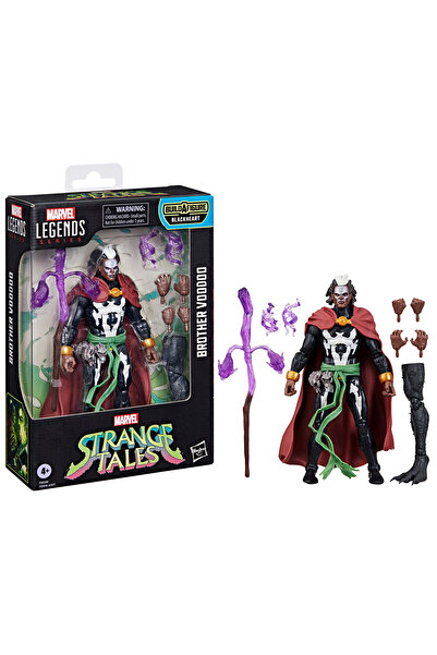 Hasbro Marvel Legends Strange Tales Brother Voodoo Aksiyon Figürü (Blackheart BAF)