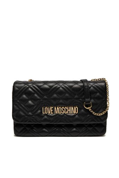 Love Moschino Geantă neagră inteligentă zilnică
