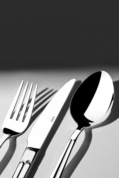 Nehir Saray Plain 12-Person 72-Piece Cutlery Set